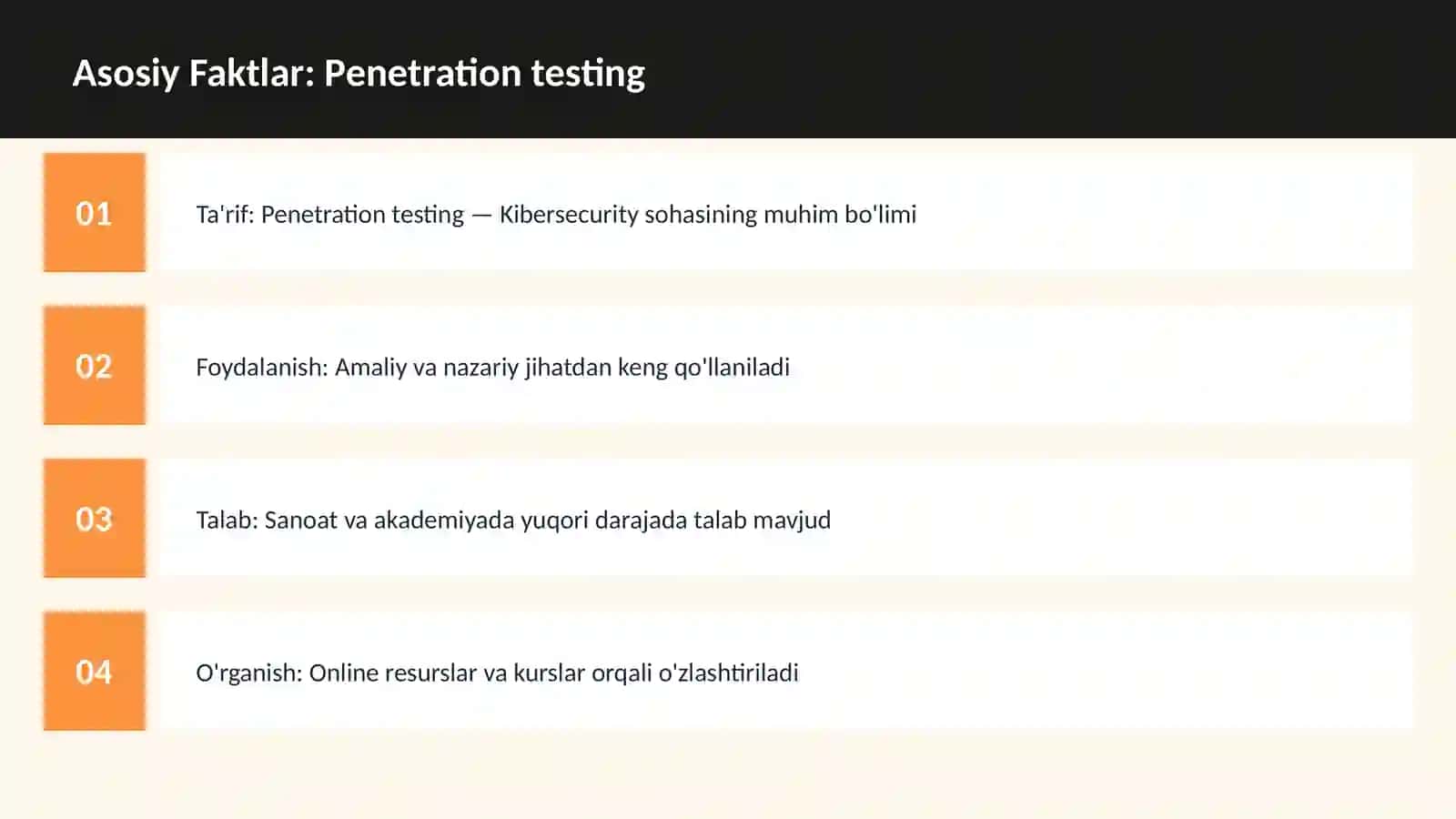 Penetration testing 3