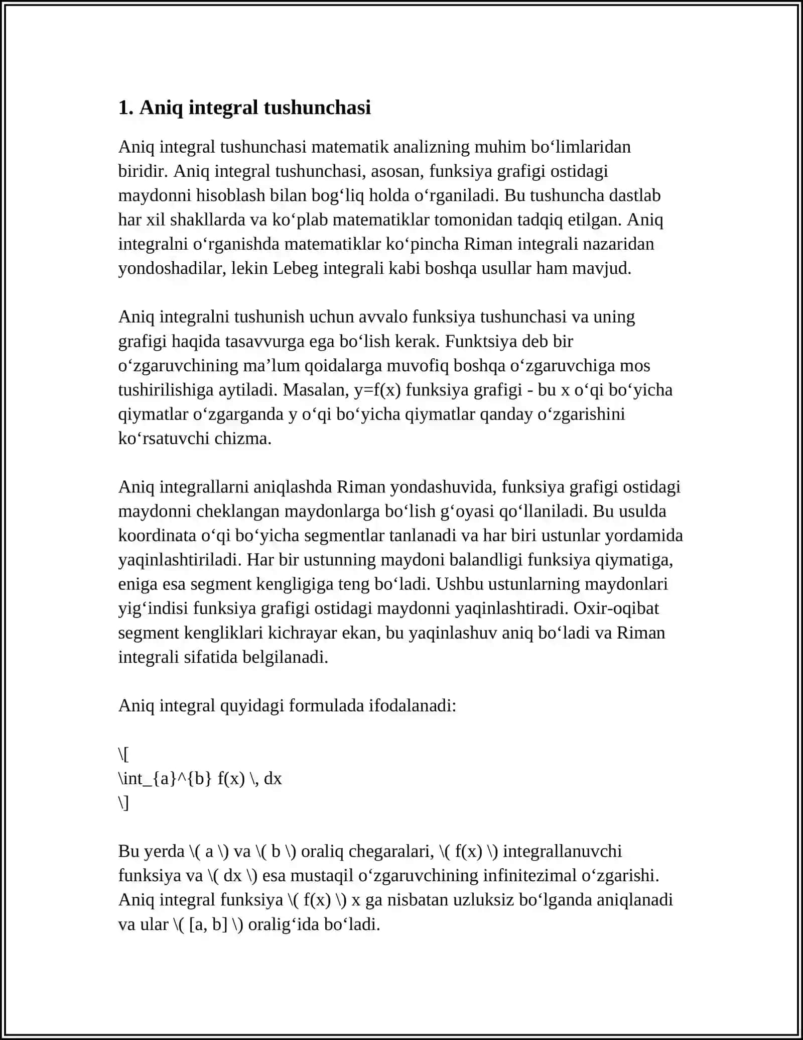 ANIQ INTEGRAL 3