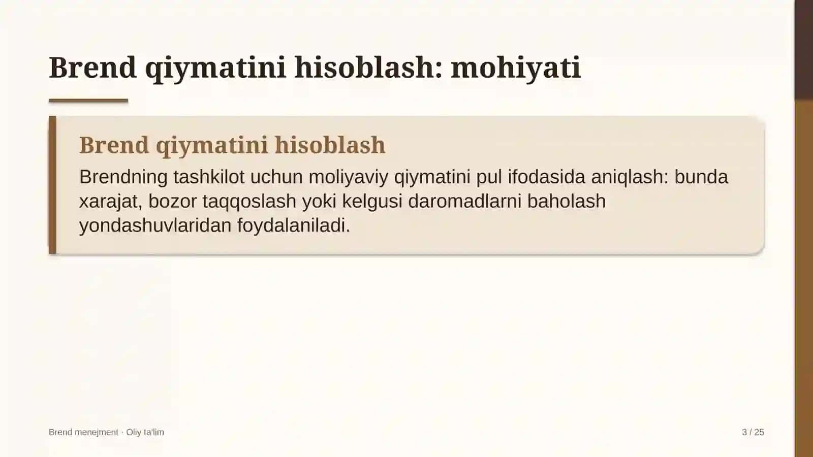 Geoaxborot tizimlarida brend qiymatini hisoblash 3
