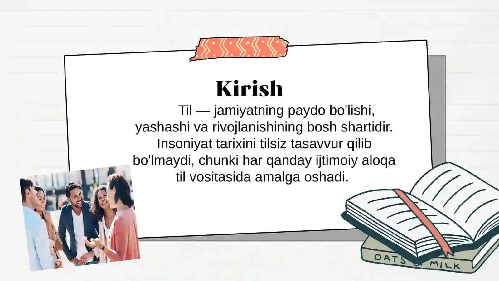 "Til - ijtimoiy hodisa" mavzusida taqdimot 3
