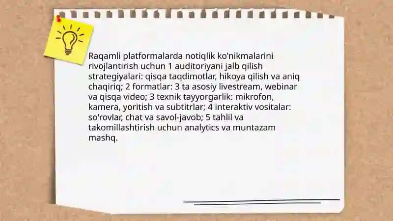 Raqamli asr yoshlari uchun notiqlik san'atining yangicha qiyofasi 3