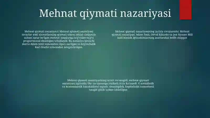Qadriyat Nazaryasining Shakillanish Tarixi 3