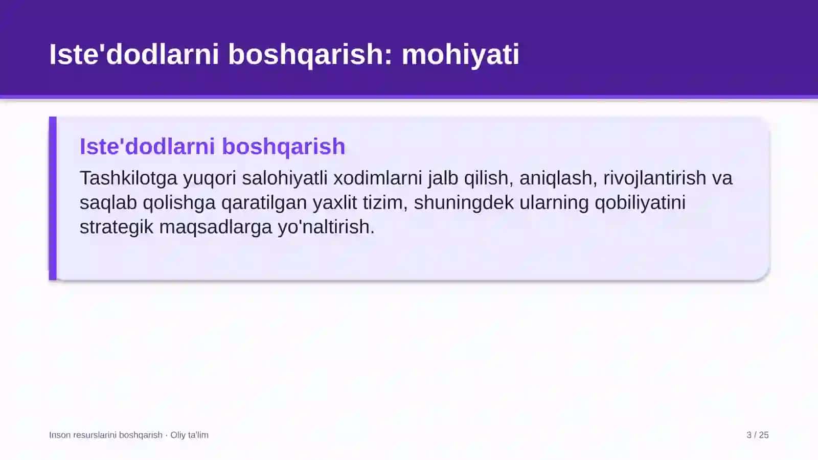 Kosmetika do'konlarida iste'dodlarni boshqarish 3