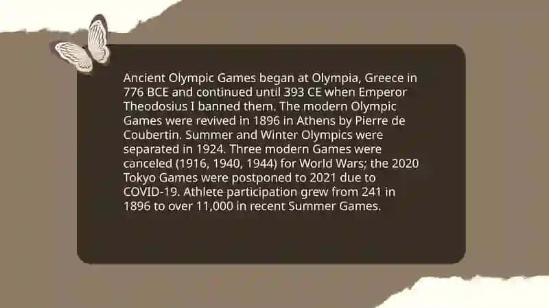 Olympic Games History 3