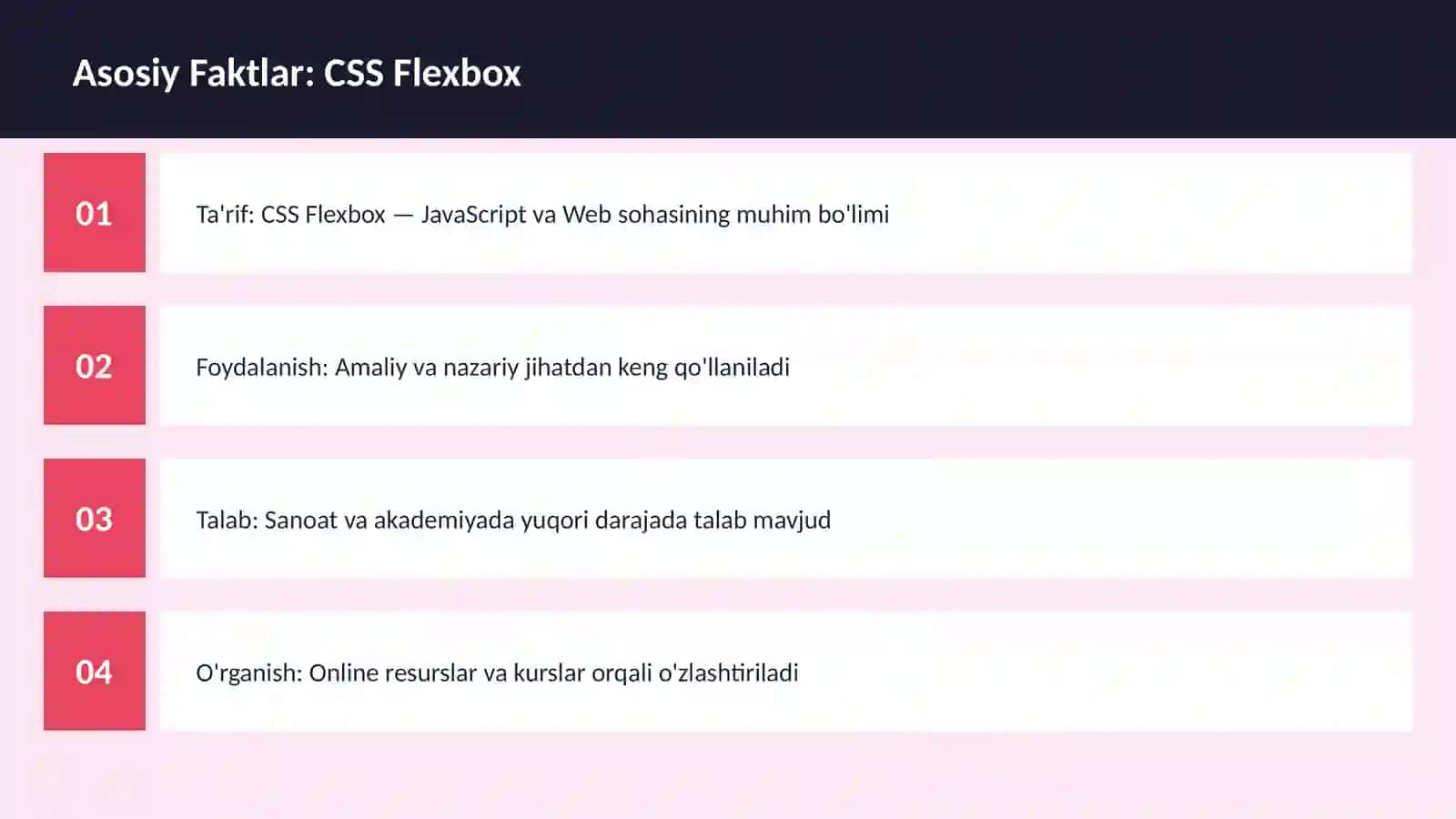 CSS Flexbox 3