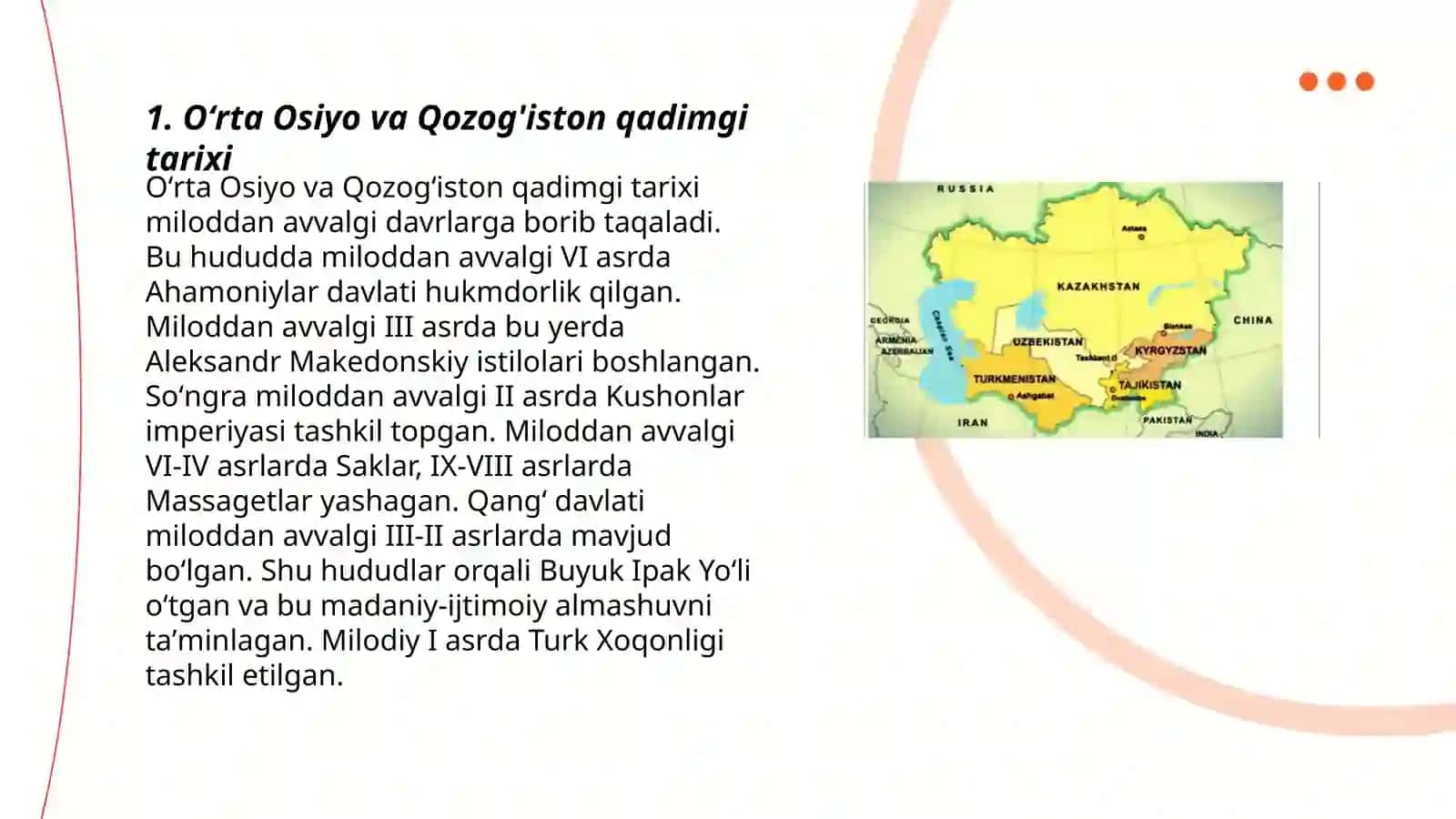 Oʻrta Osiyo va Qozog'iston xalqlari 3