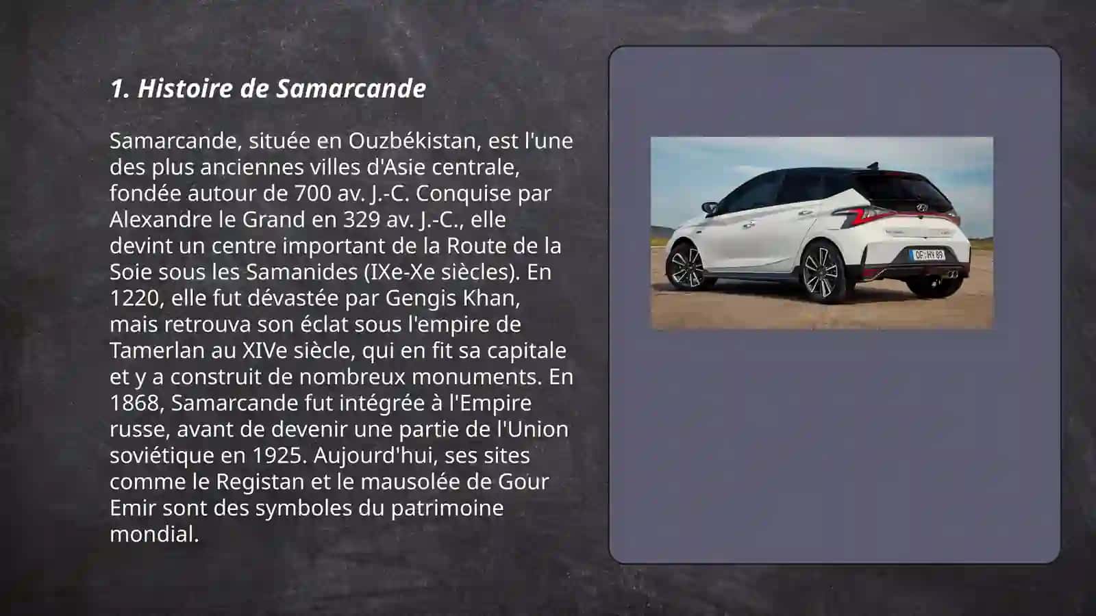 Une visite a Samarkand 3