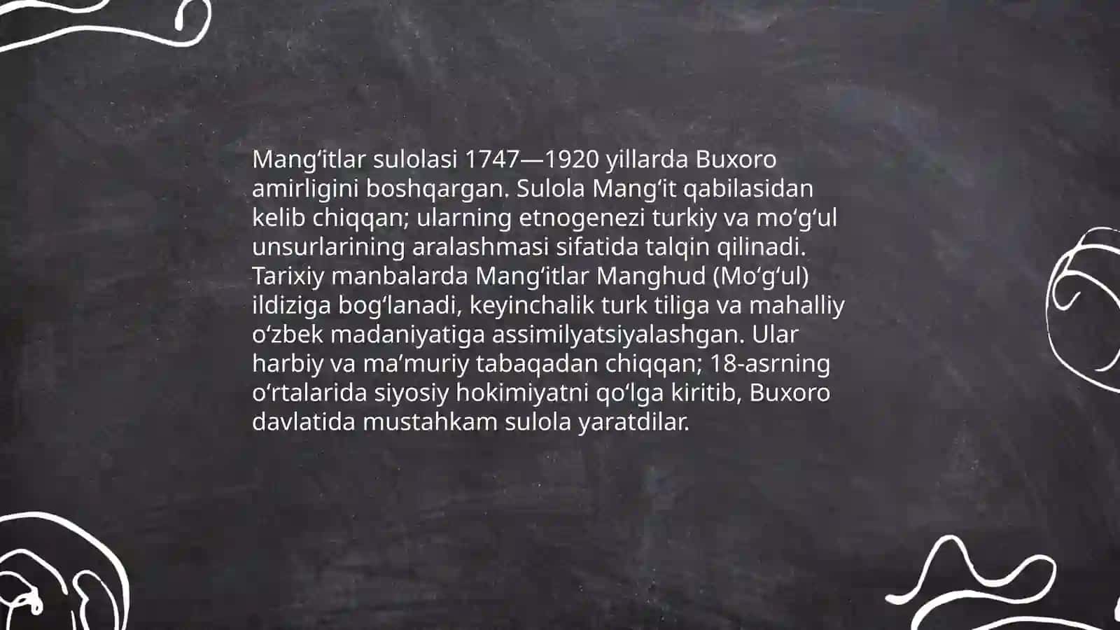 Mangʻitlar sulolasi 3