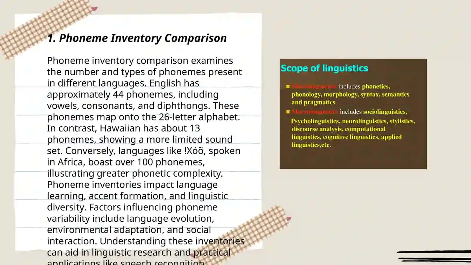 Contrastive phonology 3