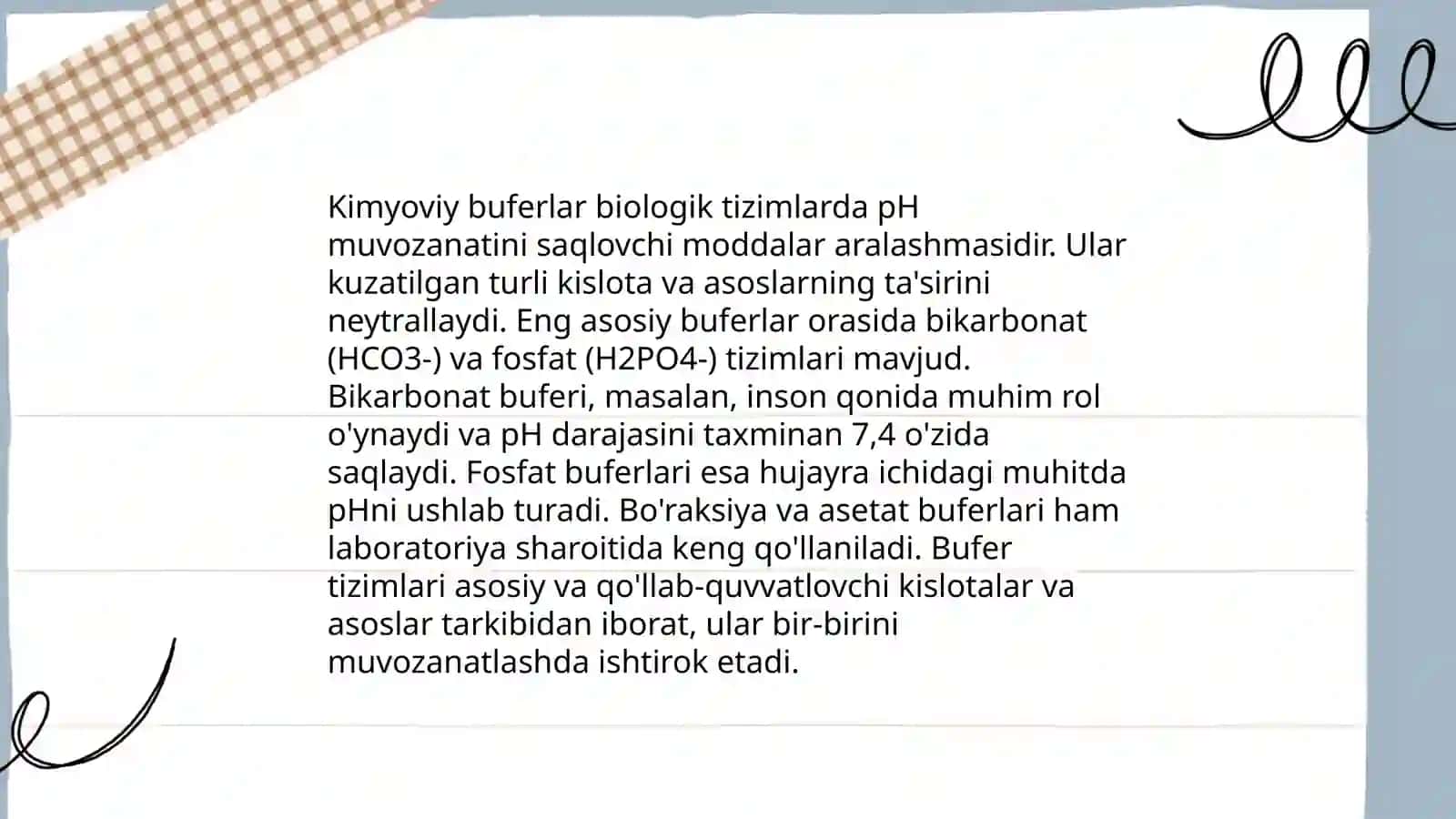 Bufer sistemalar 3
