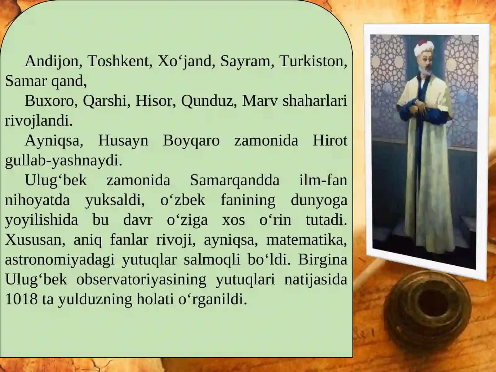 ALISHER NAVOIY (1441–1501) 3