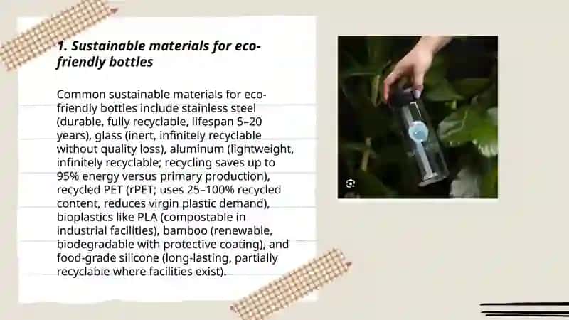 Eco friendly bottle 3