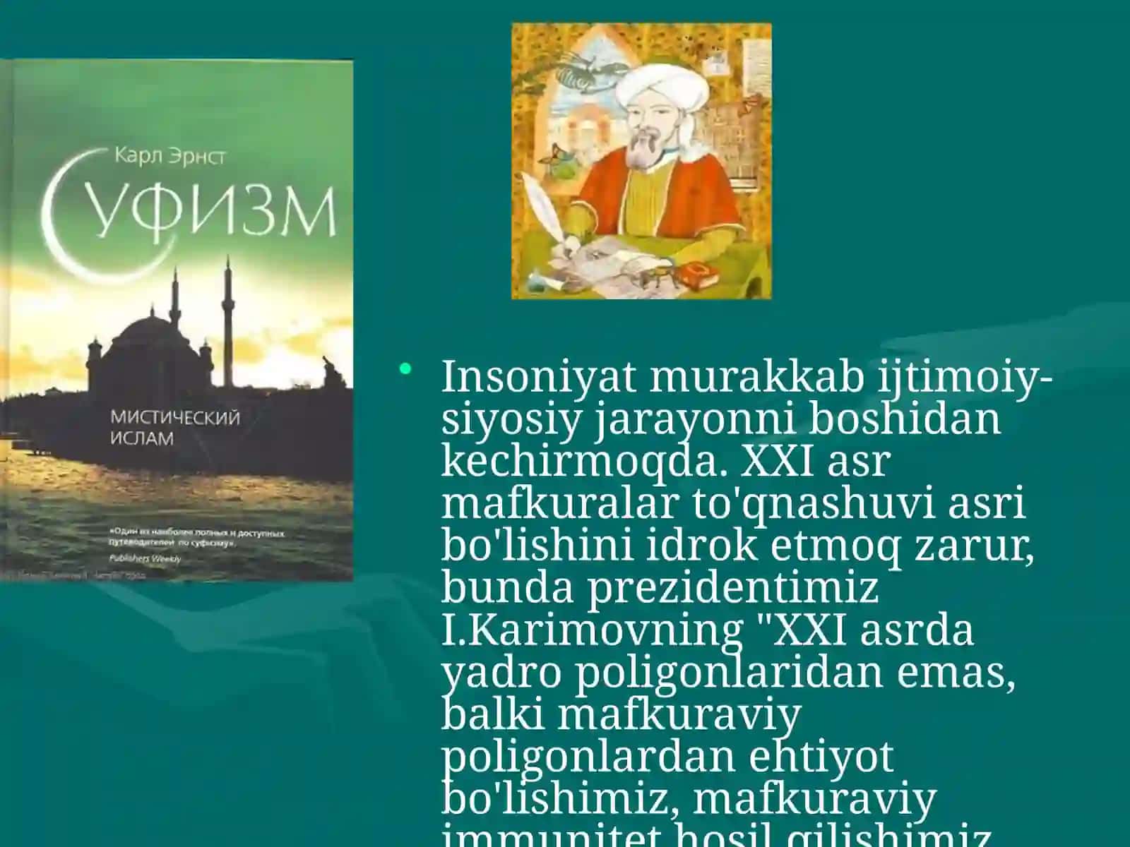 Tasavvufda axloqiy ta'limotlar 3