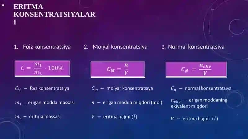 Eritmalar 3