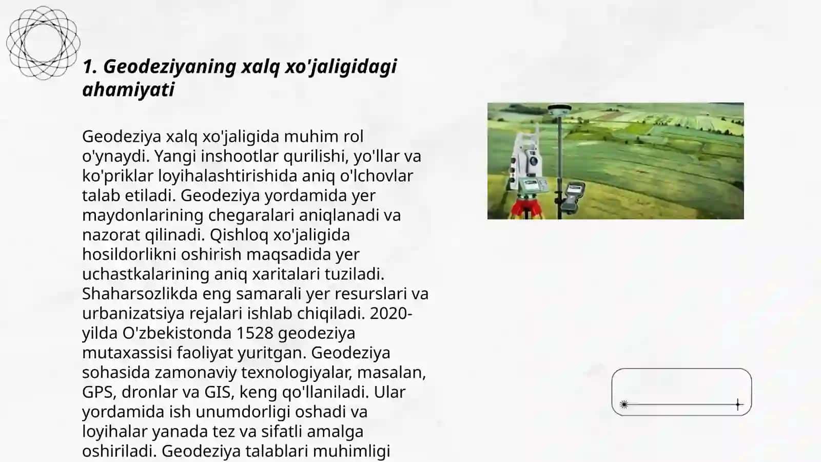 Geodeziya fanining revojlanish tarixi 3