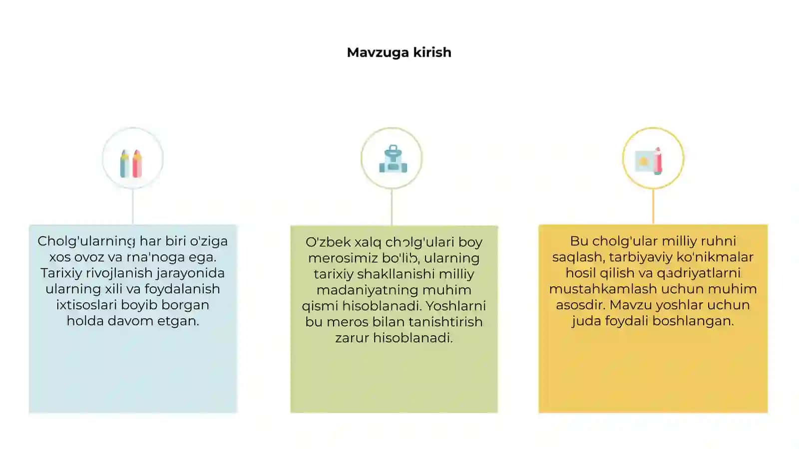 O'zbek xalq cholg'u lari 3