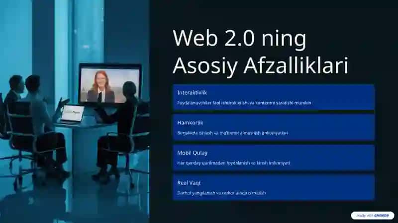 Web 2.0 dan Foydalanishning Afzalliklari 3