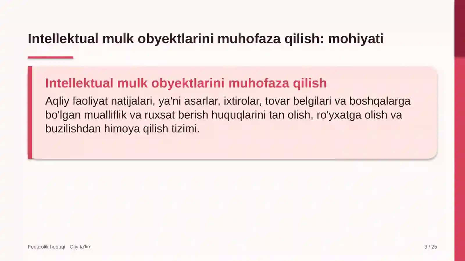 Magistral elektr tarmoqlarida intellektual mulk obyektlarini huquqiy muhofaza qilish 3