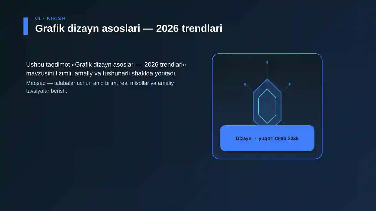 Grafik dizayn asoslari — 2026 trendlari 3