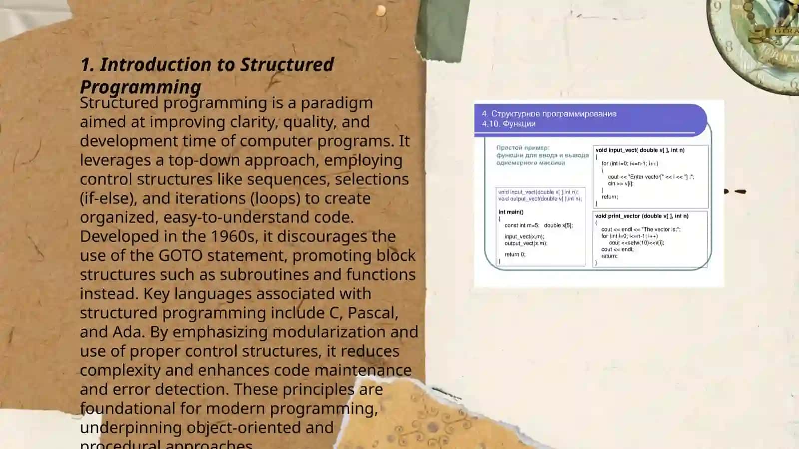 Structured programming 3