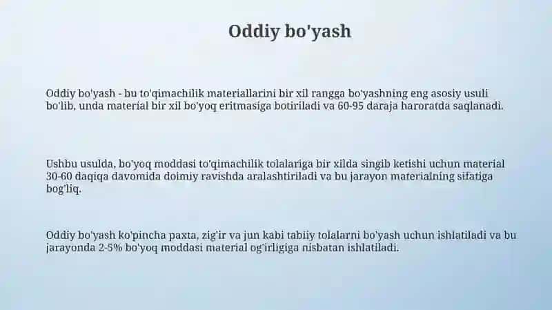 ODDIY VA DIFFERENSIAL BO’YASH 3
