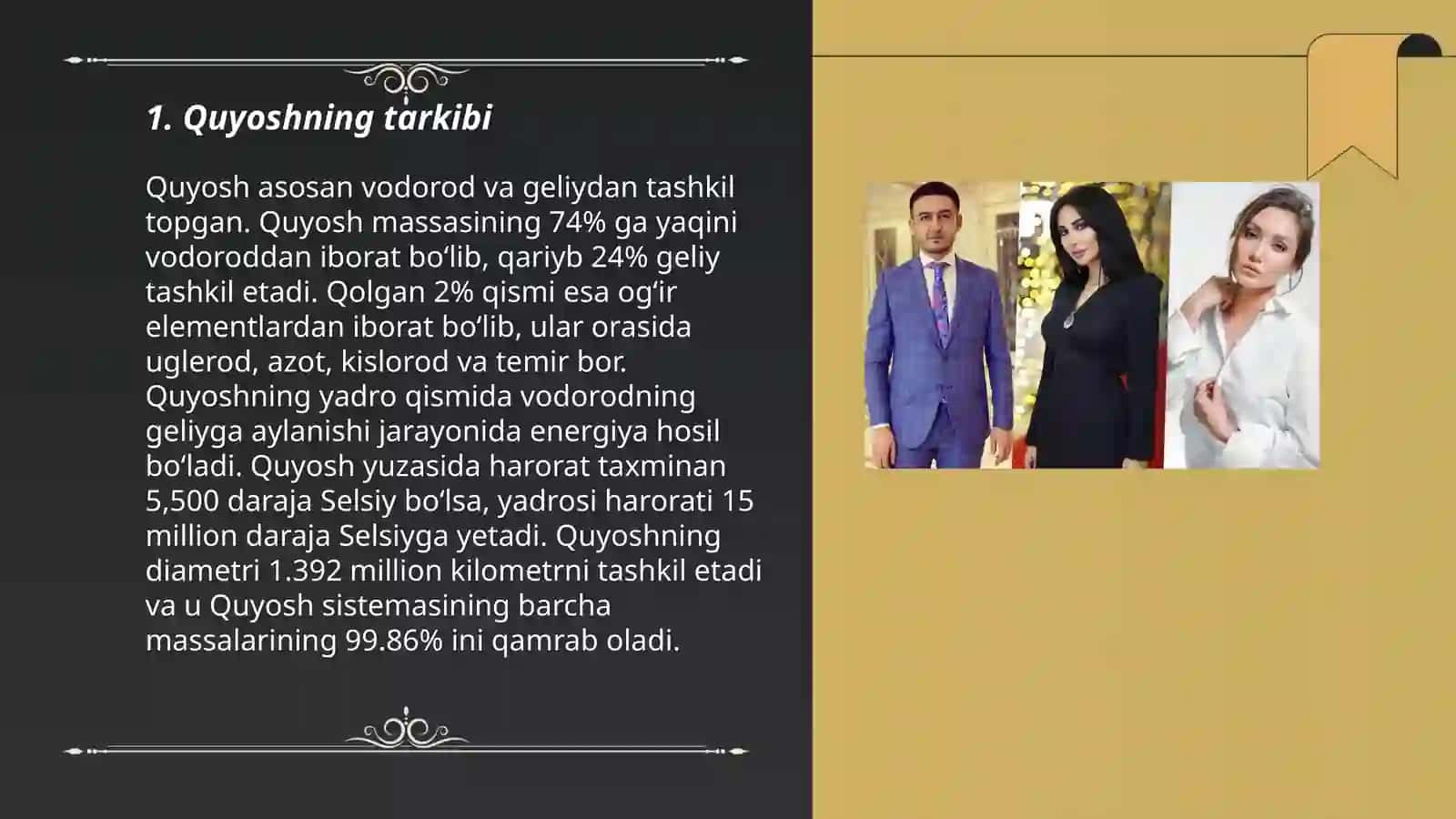 Quyoshning tarkibi 3