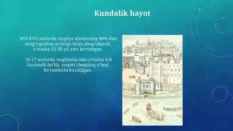 XVI-XVII asrlarda Angliya 3