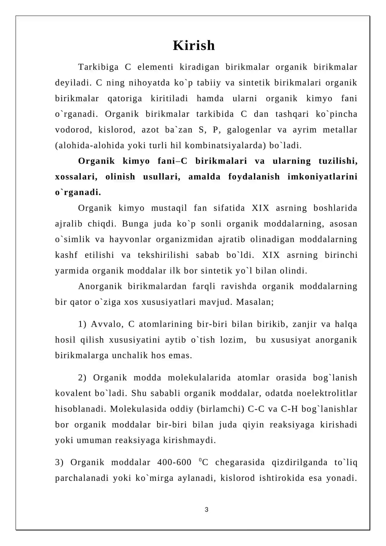 Oksalat kislotaning olinishi 3