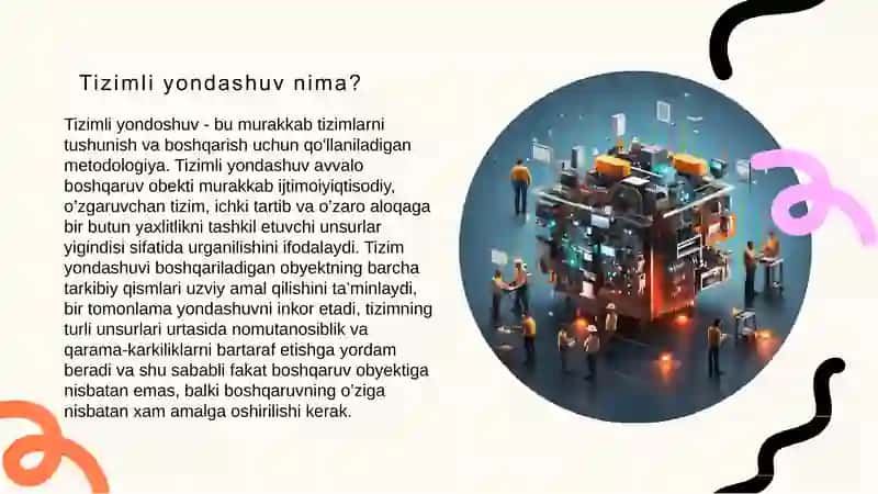 Ishlab chiqarish - sotish faoliyatini boshqarishda tizimli yondashuv 3