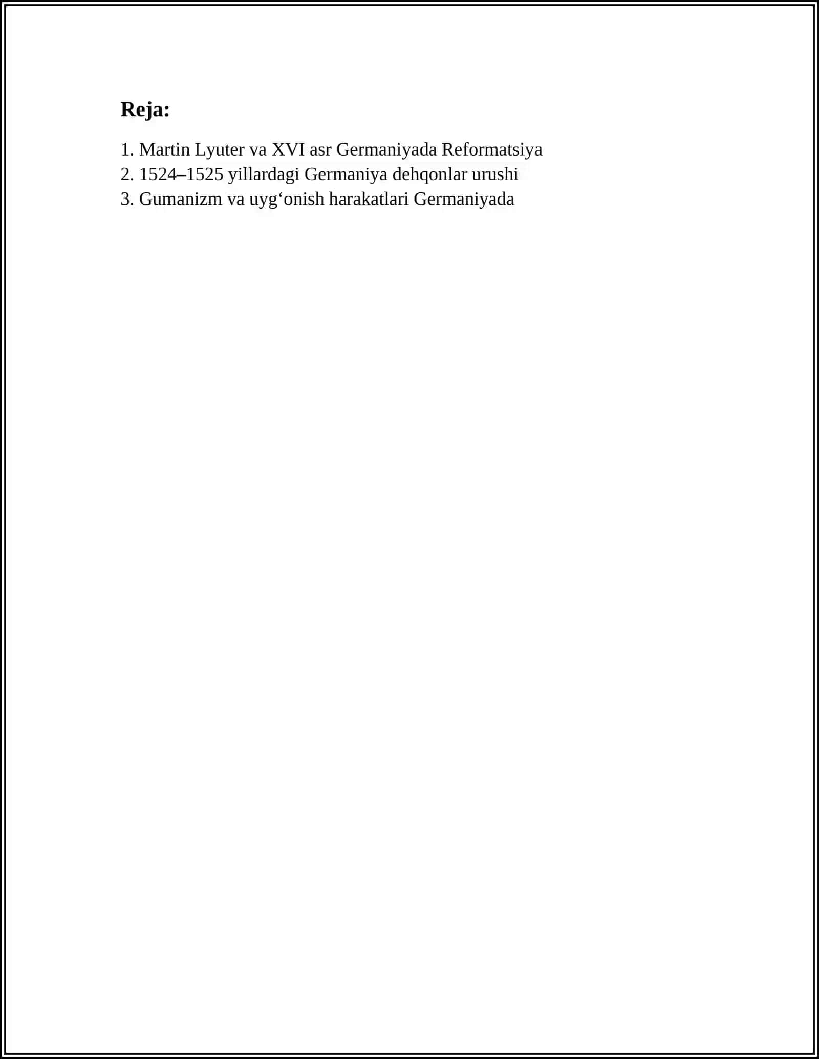 XVI-XVIII ASRLARDA GERMANIYA 3
