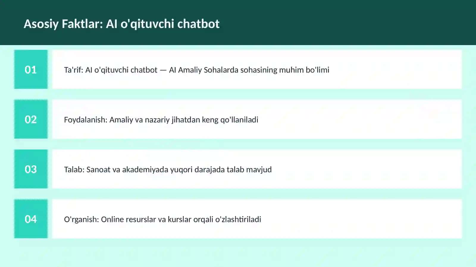 AI o'qituvchi chatbot 3