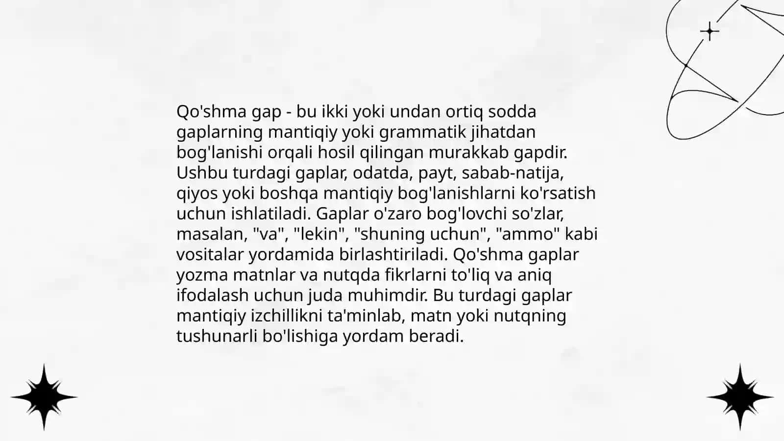 Qo'shma gap va uning turlari 3