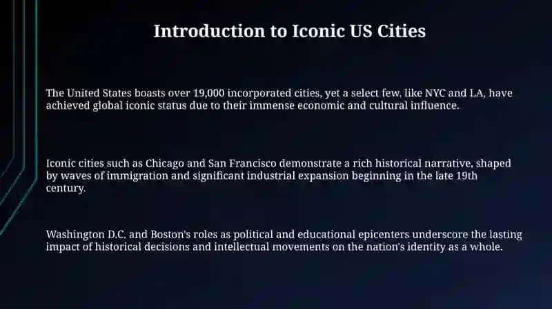 Key U.S. Cities: An Overview 3