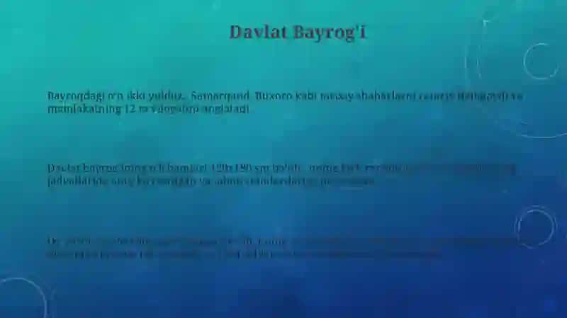 Oʻzbekiston davlat ramzlari 3