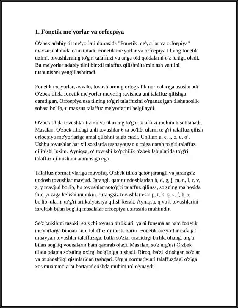 O'ZBEK ADABIY TIL ME'YORLARI 3