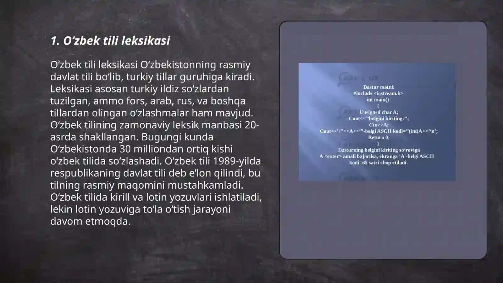 O‘zbek tili leksikasi 3