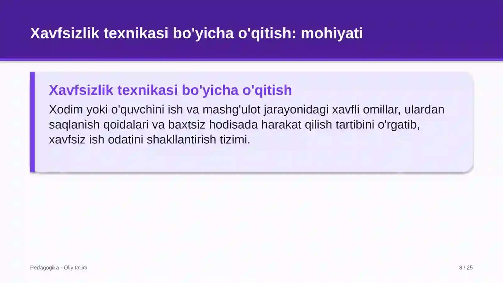 pensiya ta'minoti tizimida xavfsizlik texnikasi bo'yicha o'qitish 2195 3
