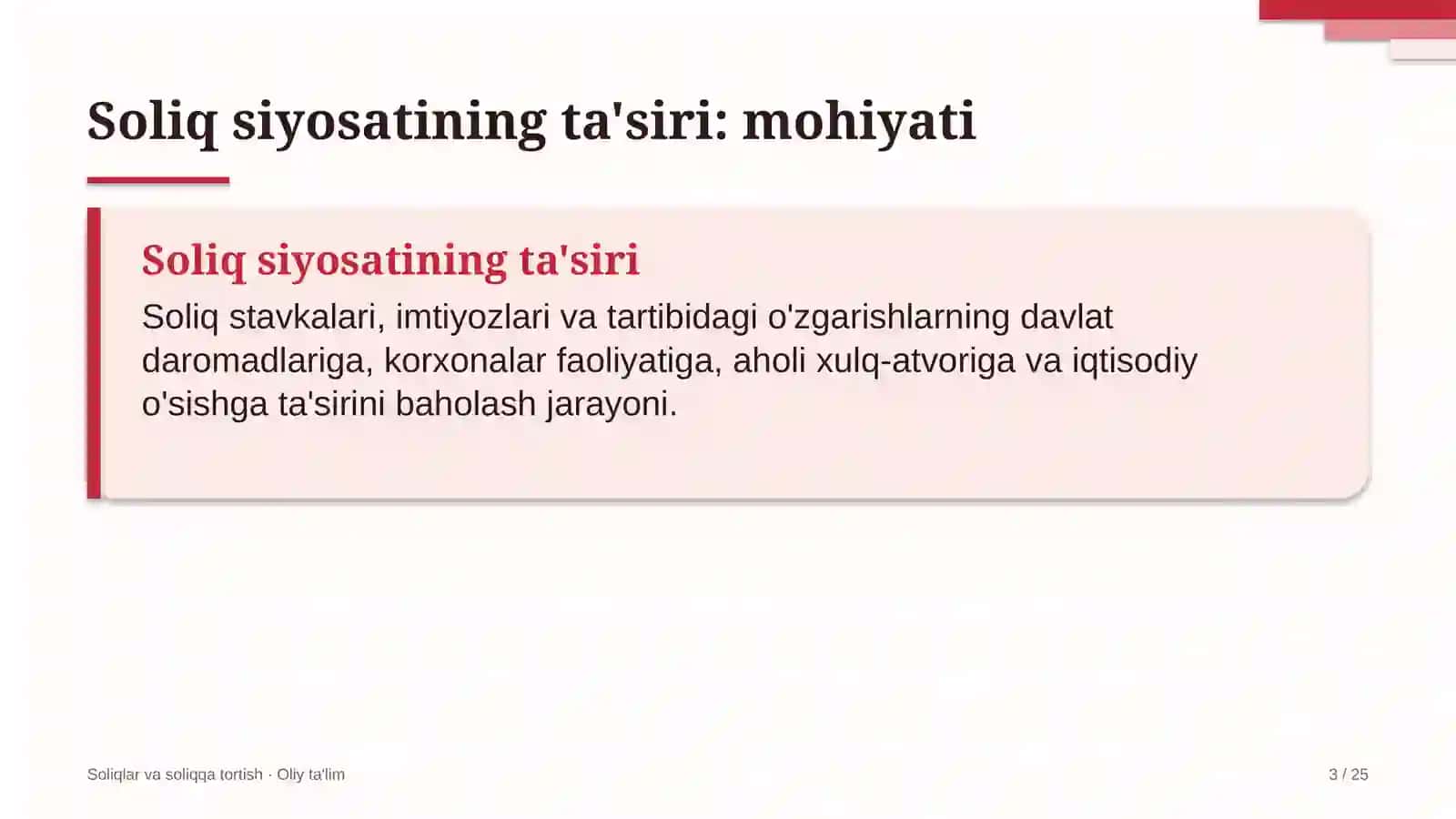 Islomiy moliya tashkilotlarida soliq siyosatining ta'siri 3