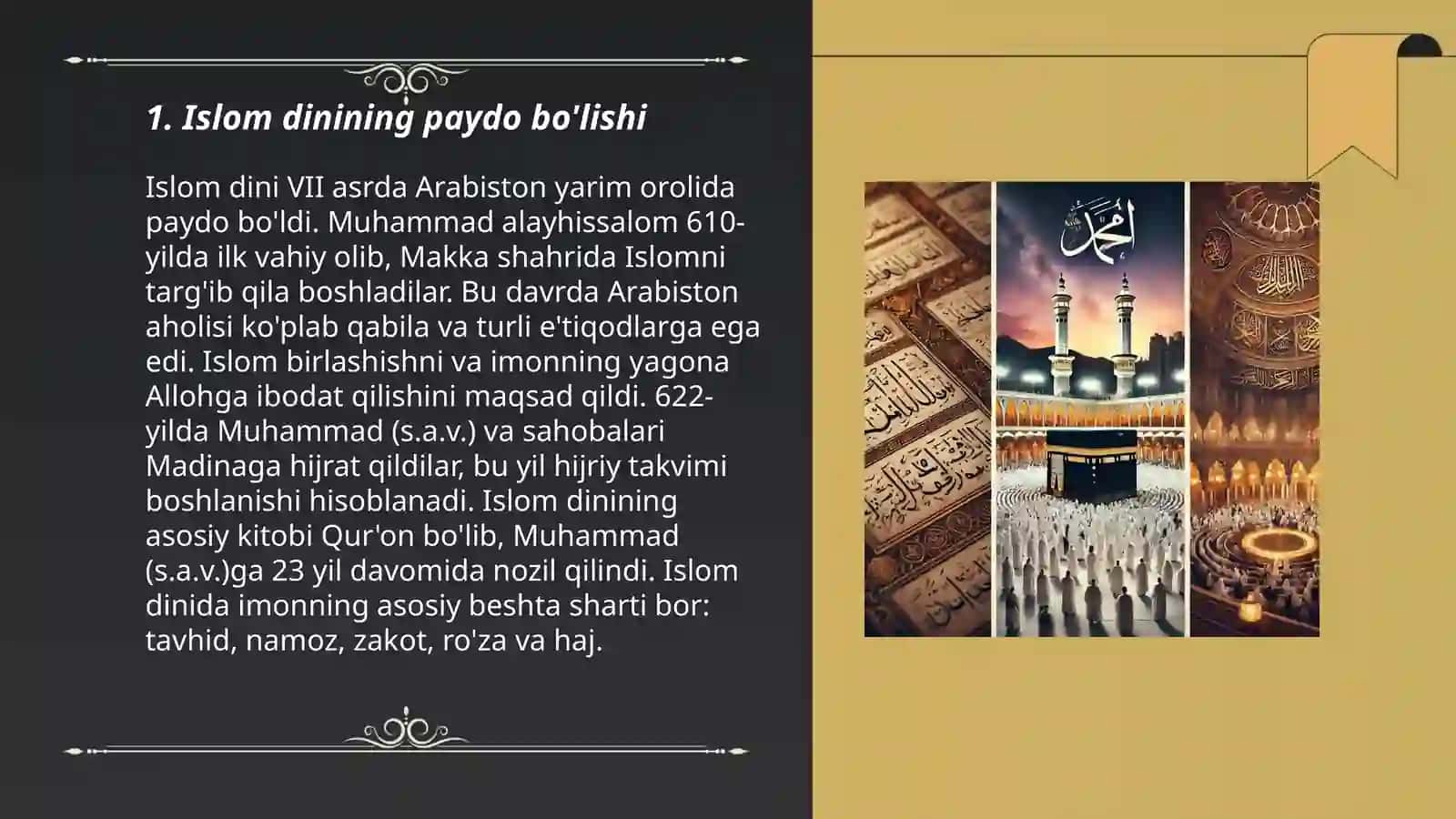 Islom dini tarixi va mohiyati 3