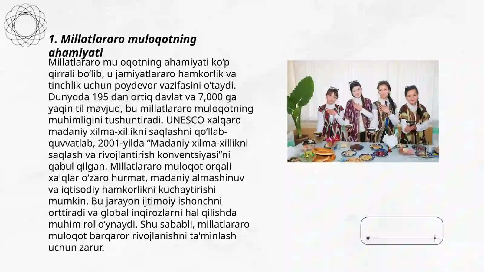 Millatlararo muloqot madaniyati 3