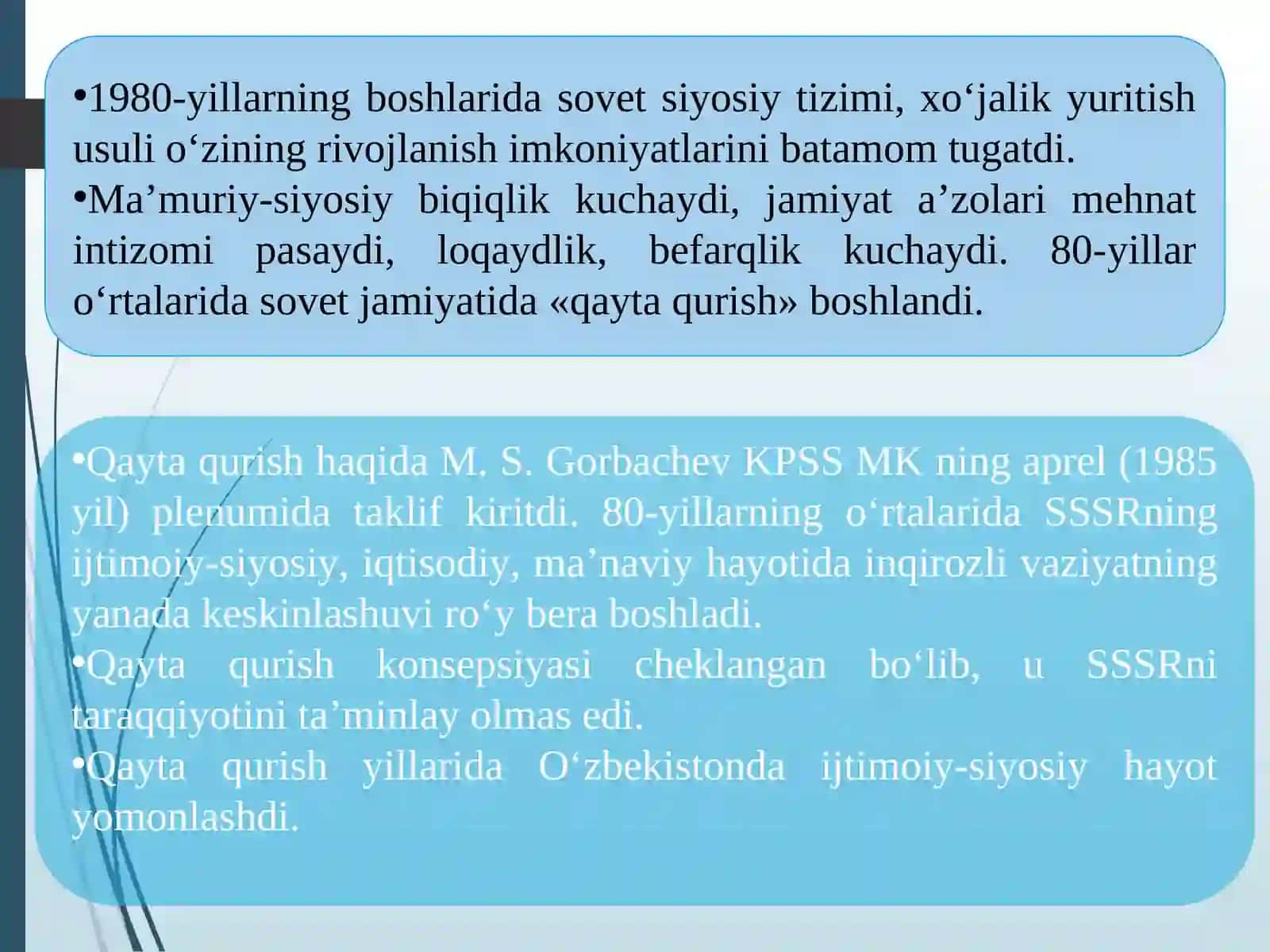 O‘zbekistonning eng yangi tarixi 3