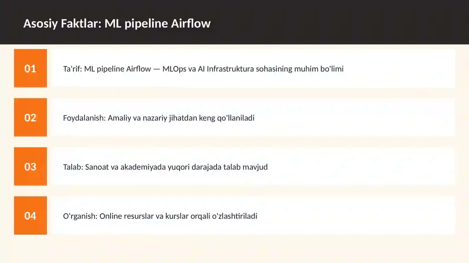 ML pipeline Airflow 3