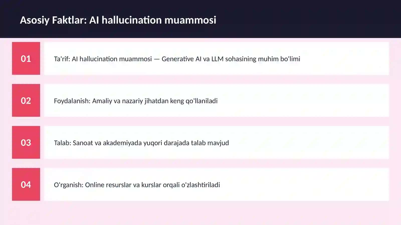 AI hallucination muammosi 3