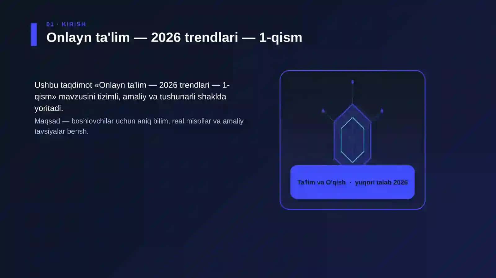 Onlayn ta'lim — 2026 trendlari — 1-qism 3