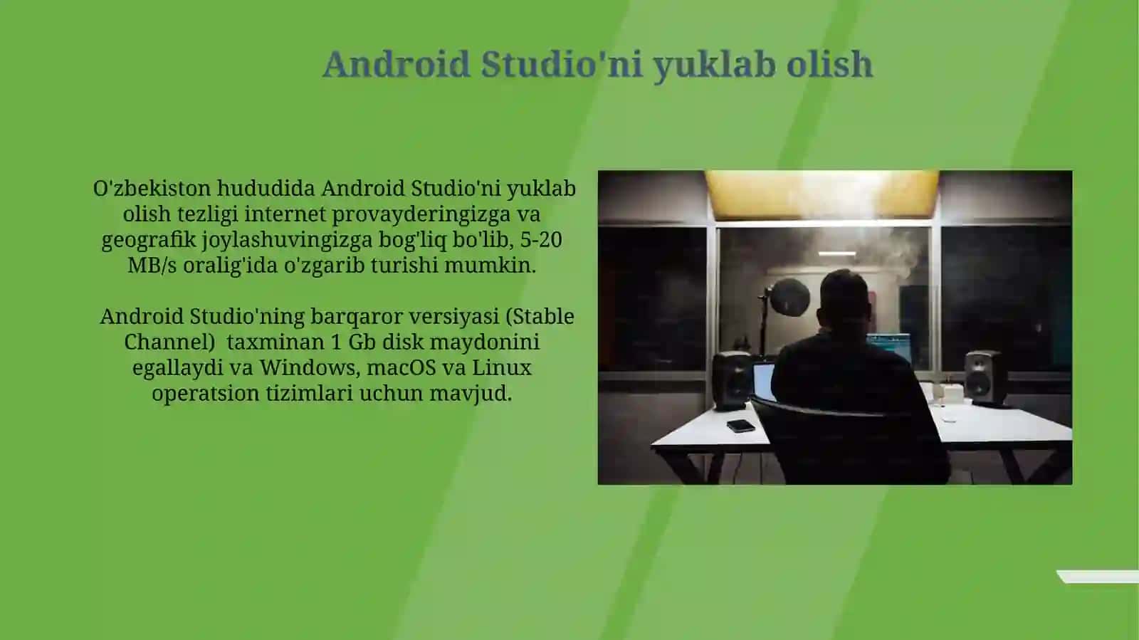 Android Studio dasturini o'rnatish 3