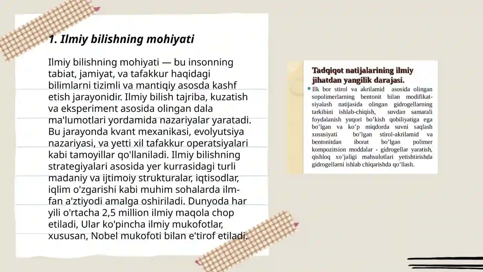 Ilmiy bilishning mohiyati 3