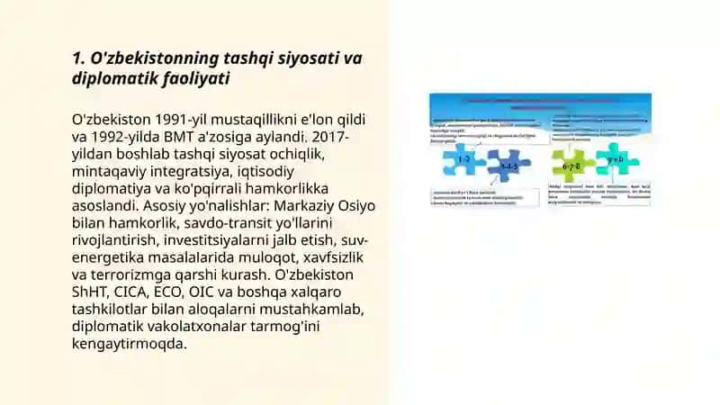 O'ZBEKISTON VA JAHON HAMJAMIYATI 3