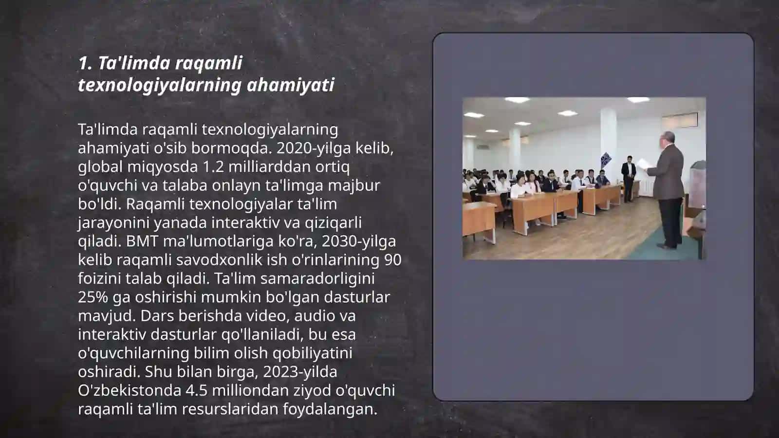 Ta'limda raqamli texnologiyalarning ahamiyati 3