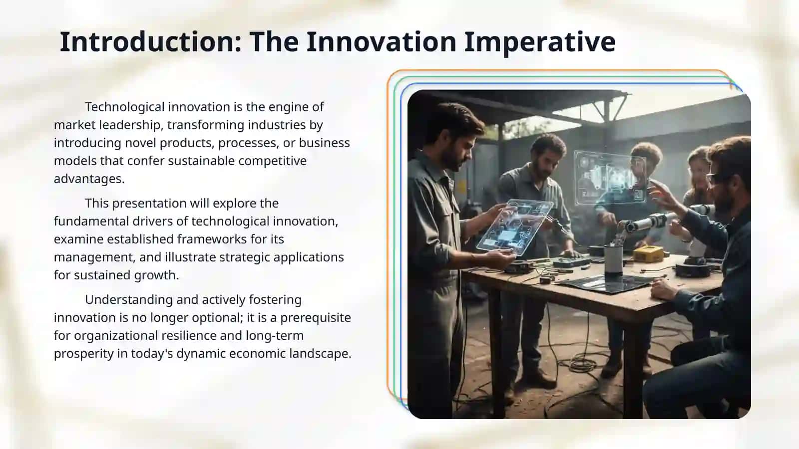 Technikal innovation 3