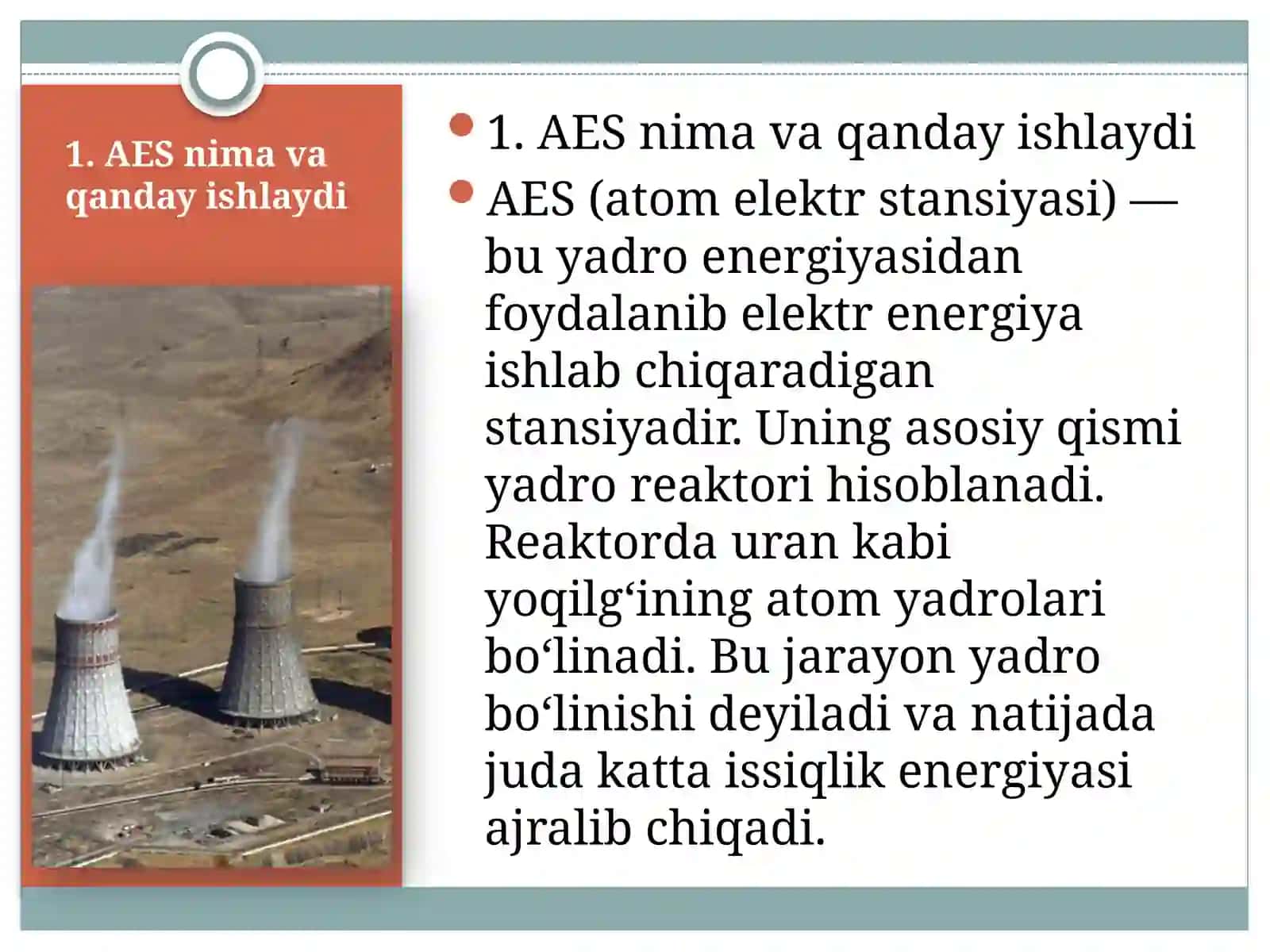 Atom elektr stansiyasi 3